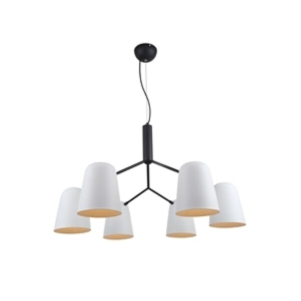 2762-6P, подвесная люстра, D800xH570/1520, 6xE14x40W, excluded