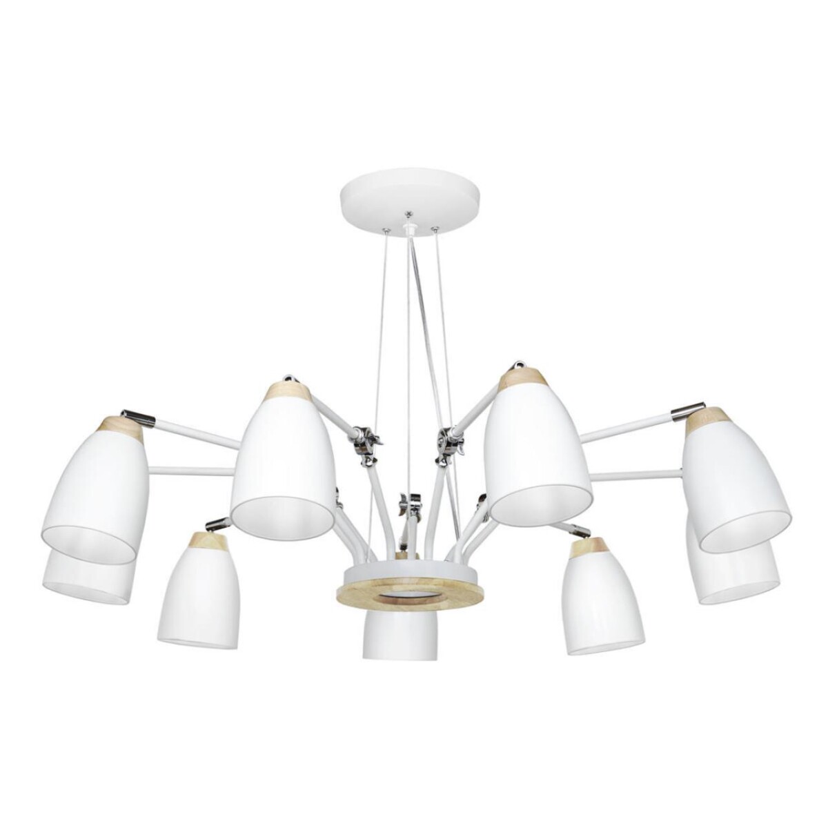 7384fa90d8c89c79a5dda01cc9aa0910 LOFT4402/9WH Подвесная люстра LOFT IT Watchman — изображение 1