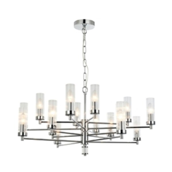 2672-16P, подвесная люстра, D850xH410/1410, 16xE14x40W, excluded