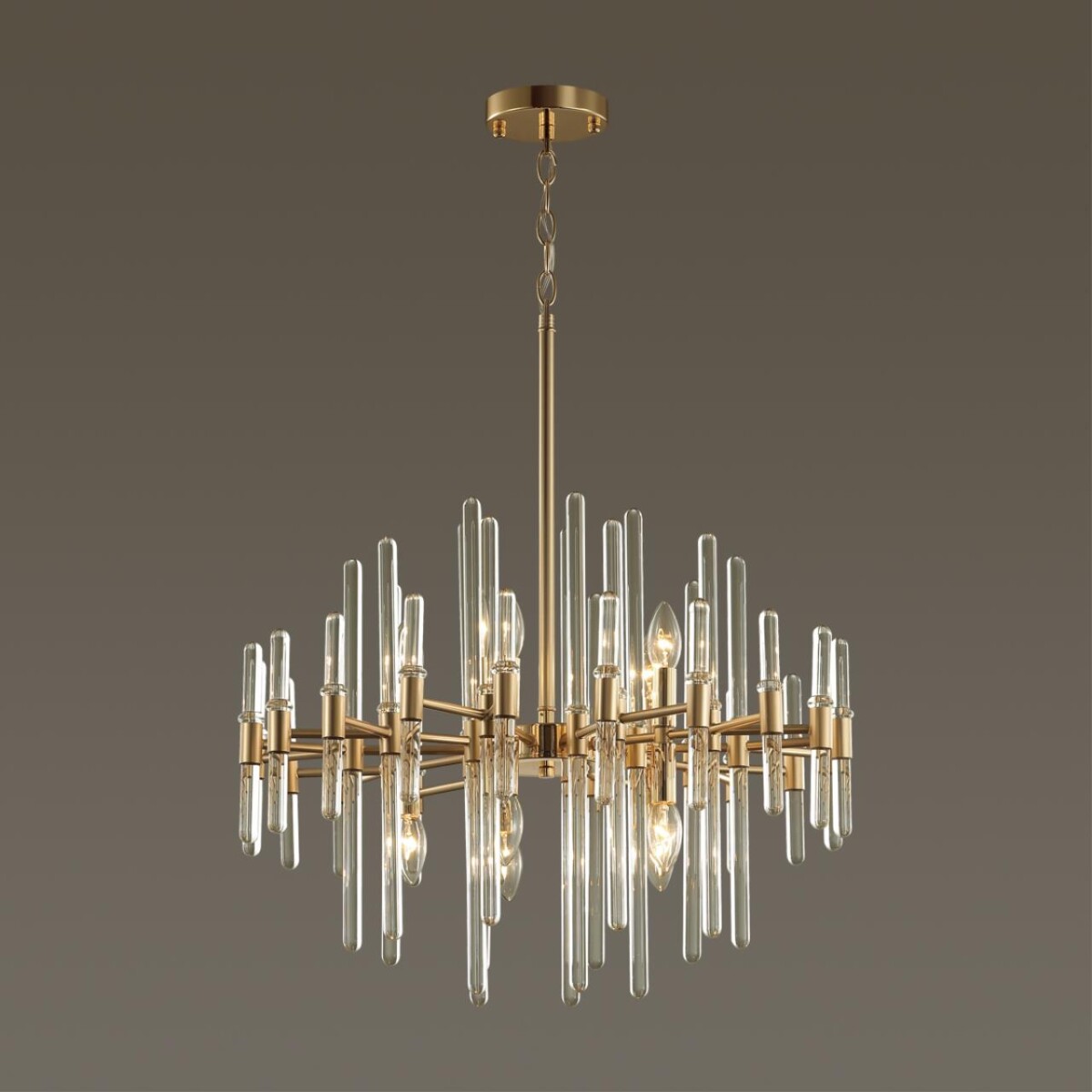 4988/10 HALL ODL22 641 золотой/стекло Люстра E14 10*40W STIKA — изображение 4