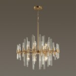 4988/10 HALL ODL22 641 золотой/стекло Люстра E14 10*40W STIKA — изображение 4