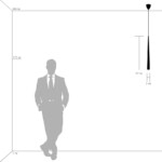 в наличии 807013 Подвес PUNTO 1х25W G9 шампань - купить в интернет-магазине Светильники Торг