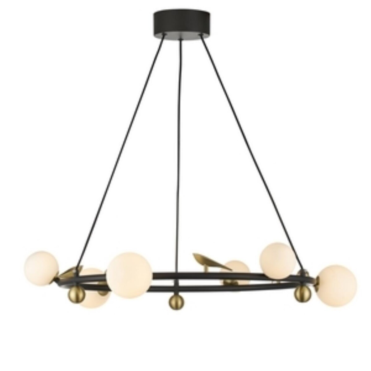 4324-6P, подвесная люстра, D750xH255/1800, 6xLEDx5W, 2400LM, 4000K, included — изображение 1