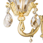 786622 Бра AMPOLLO 2х60W E14 24К ЗОЛОТО — изображение 5