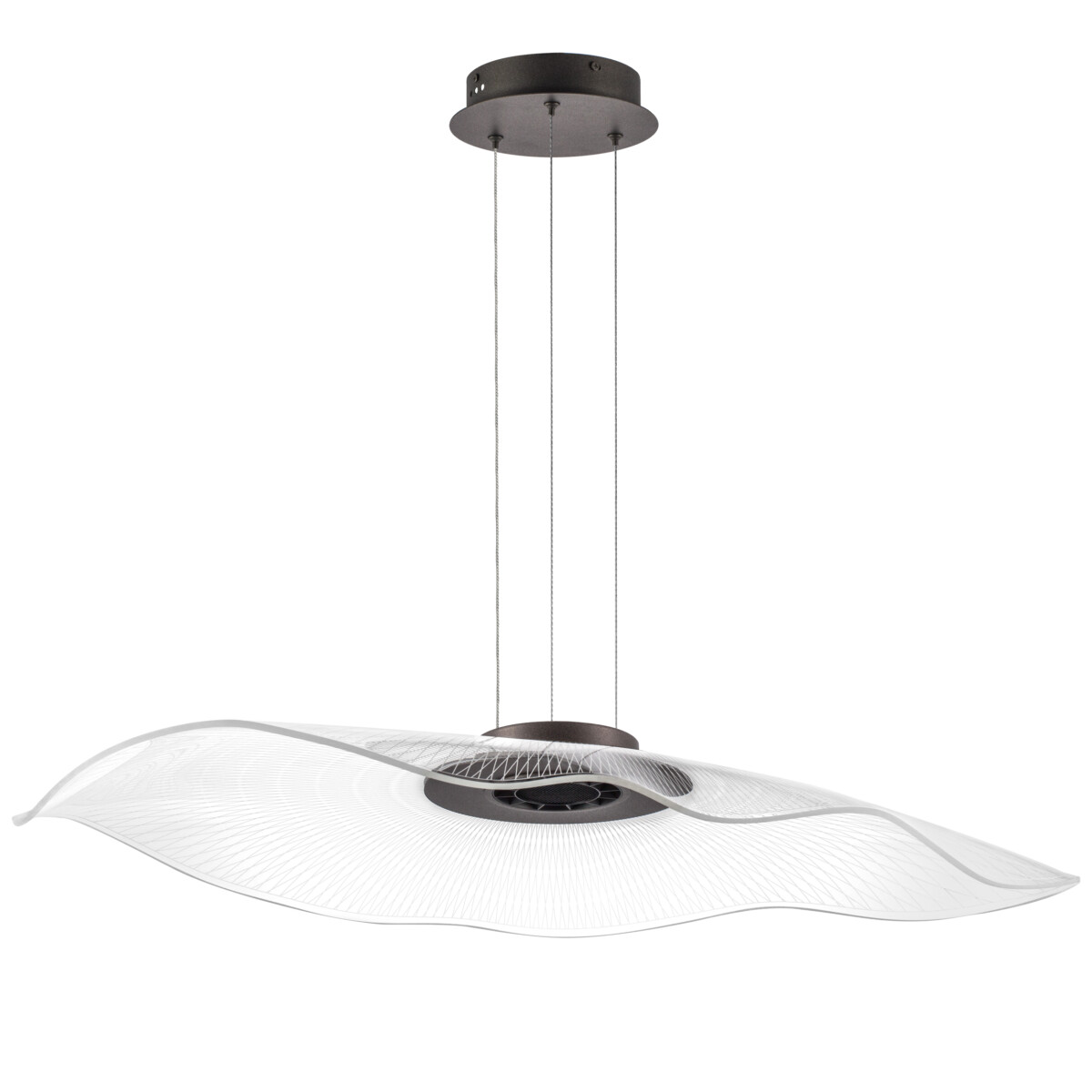 731483 Люстра VARESE 34W LED 2000LM 360G КОФЕЙНЫЙ 3000K - купить в интернет-магазине Светильники Торг