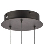 731483 Люстра VARESE 34W LED 2000LM 360G КОФЕЙНЫЙ 3000K - купить в интернет-магазине Светильники Торг