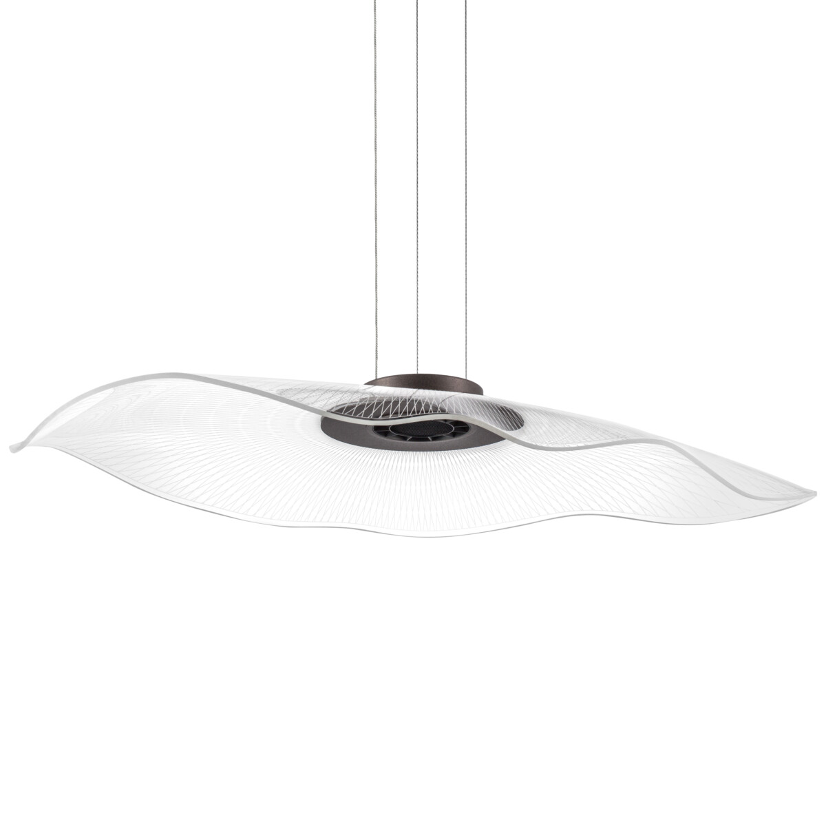 731483 Люстра VARESE 34W LED 2000LM 360G КОФЕЙНЫЙ 3000K - купить в интернет-магазине Светильники Торг