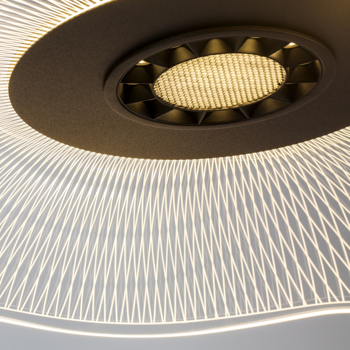 731483 Люстра VARESE 34W LED 2000LM 360G КОФЕЙНЫЙ 3000K - купить в интернет-магазине Светильники Торг