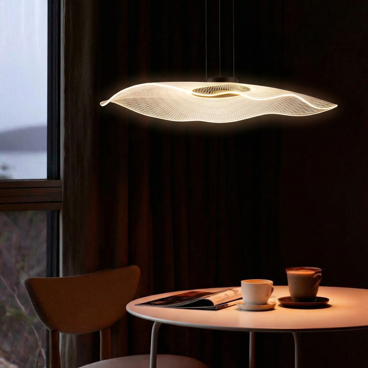 731483 Люстра VARESE 34W LED 2000LM 360G КОФЕЙНЫЙ 3000K - купить в интернет-магазине Светильники Торг