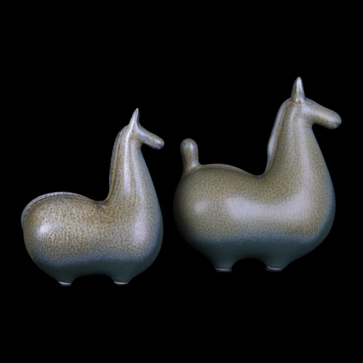 10283 Green Статуэтка LOFT IT Horse (2 штуки) — изображение 6