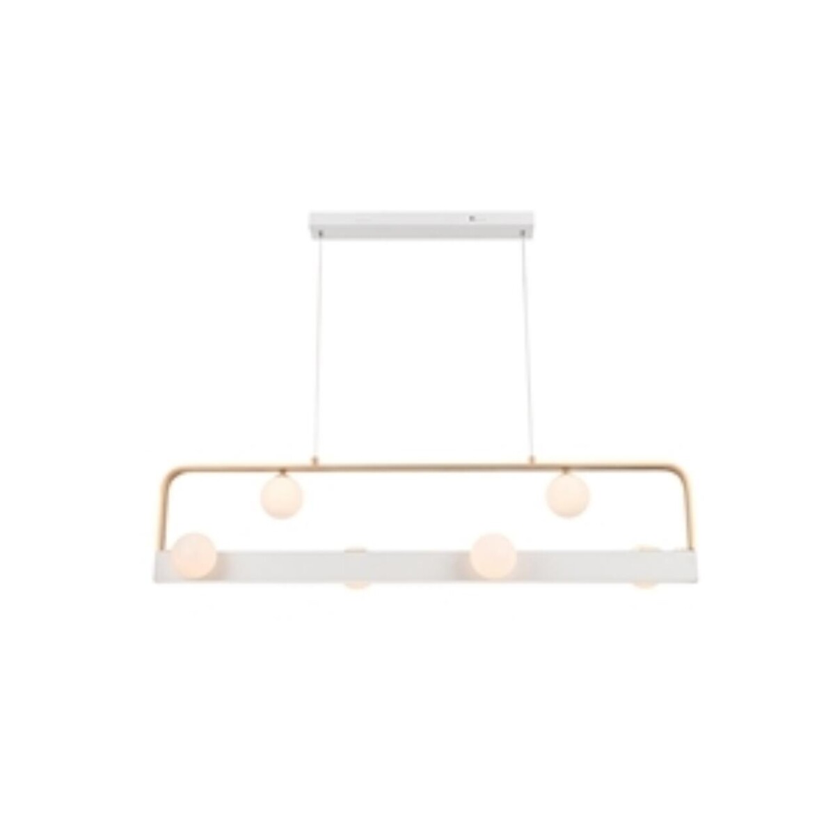 4073-6P, подвесная люстра, L1200xW240xH200/1200, 6xG9LEDx10W, excluded + LEDx18W, 1000LM, 4000K, included — изображение 1