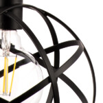 в наличии 732417 Люстра GABBIA 1х40W E27 ЧЕРНЫЙ - купить в интернет-магазине Светильники Торг