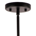 в наличии 732417 Люстра GABBIA 1х40W E27 ЧЕРНЫЙ - купить в интернет-магазине Светильники Торг