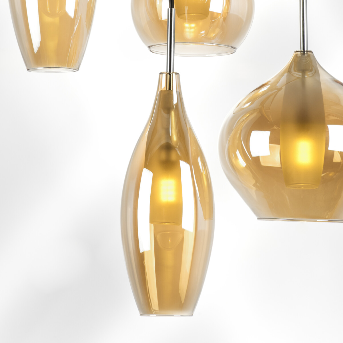 803063 Подвес PENTOLA 6х25W G9 ХРОМ/ЯНТАРЬ — изображение 13