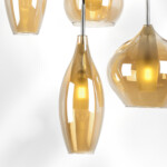 803063 Подвес PENTOLA 6х25W G9 ХРОМ/ЯНТАРЬ — изображение 13