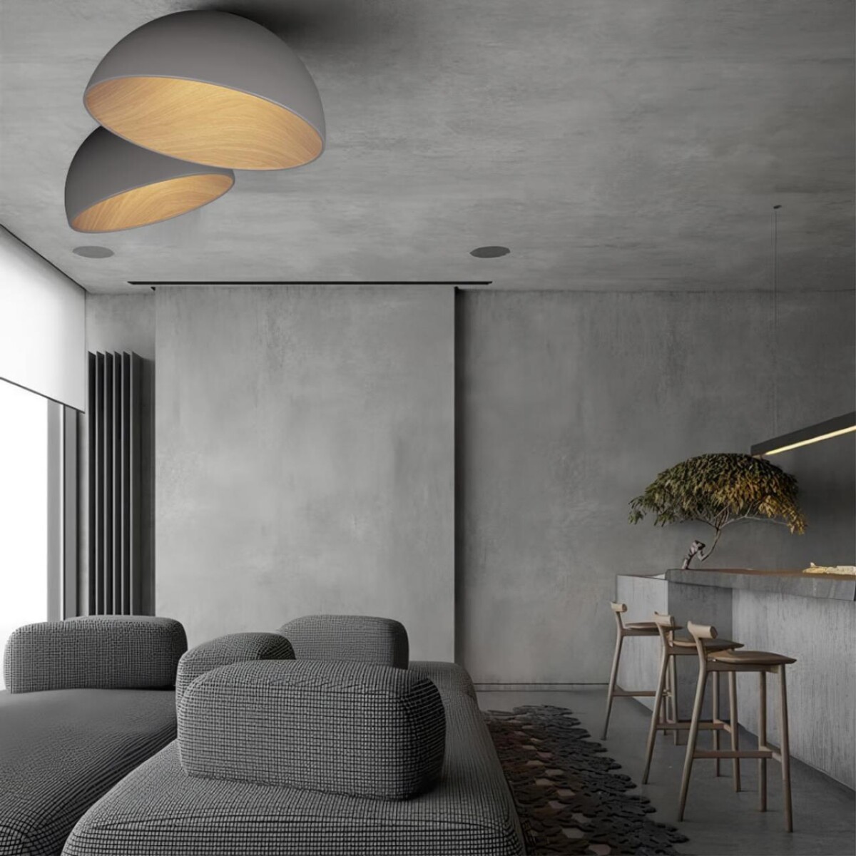 в наличии 10197/500 Grey Потолочный светильник LOFT IT Egg - купить в интернет-магазине Светильники Торг