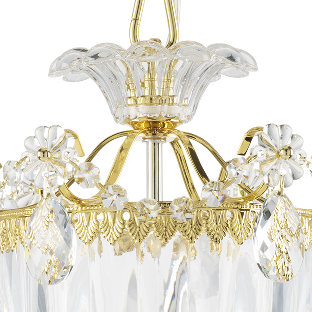 790032 Люстра SCHON 3x60W E14 ЗОЛОТО — изображение 14