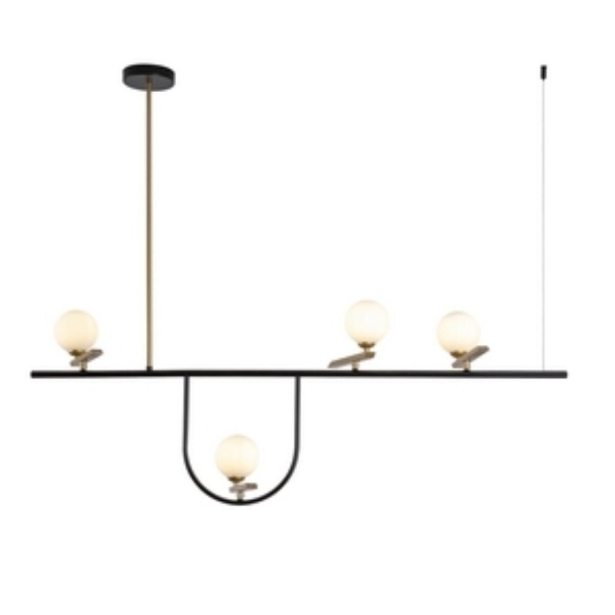 4109-4P, подвесная люстра, L1200xW280xH1000, 4xG9LEDx5W, excluded — изображение 1