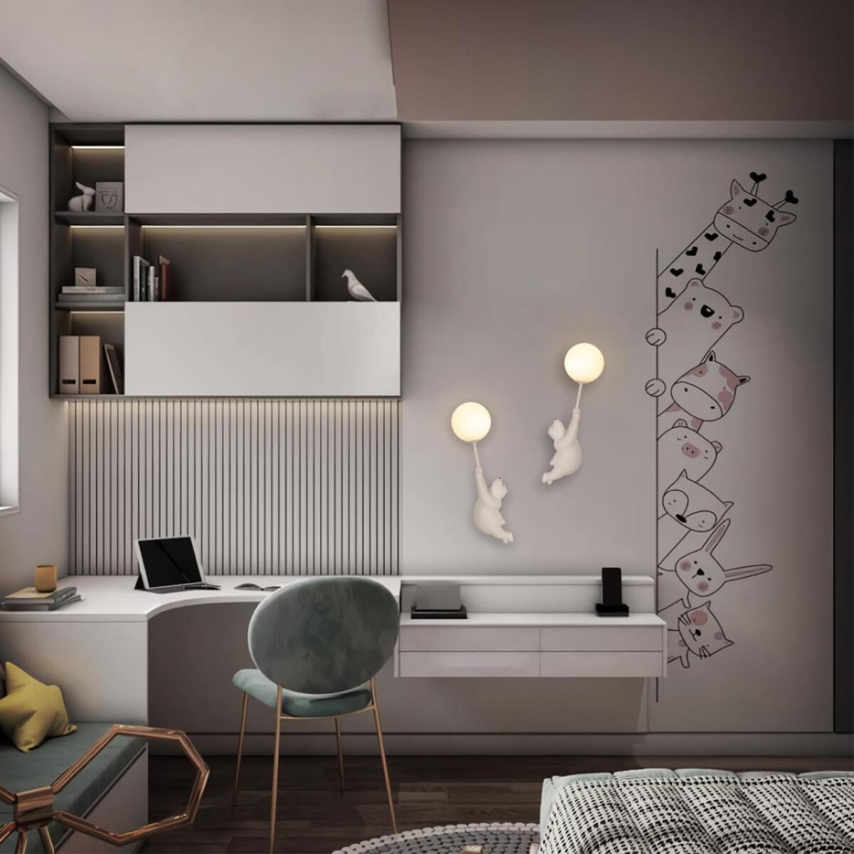 в наличии 10030W/A Настенный светильник LOFT IT Teddy - купить в интернет-магазине Светильники Торг