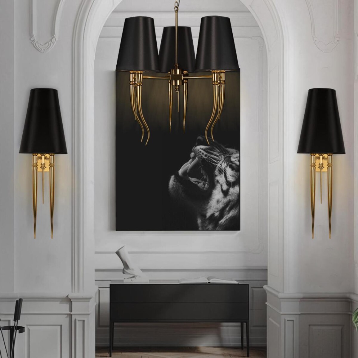 в наличии 10207W/L Gold Настенный светильник LOFT IT Brunilde - купить в интернет-магазине Светильники Торг