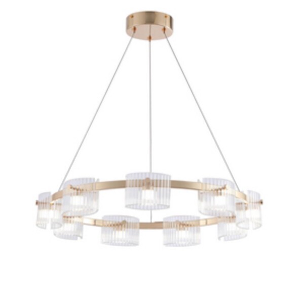 4248-9P, подвесная люстра, D620xH1300/1500, 9xLEDx5.5W, 1080LM, 4000K, included