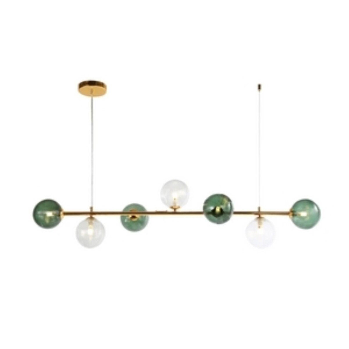 4035-7P, подвесная люстра, L1200xW300xH300/1300, 7xG9LEDx5W, excluded — изображение 1