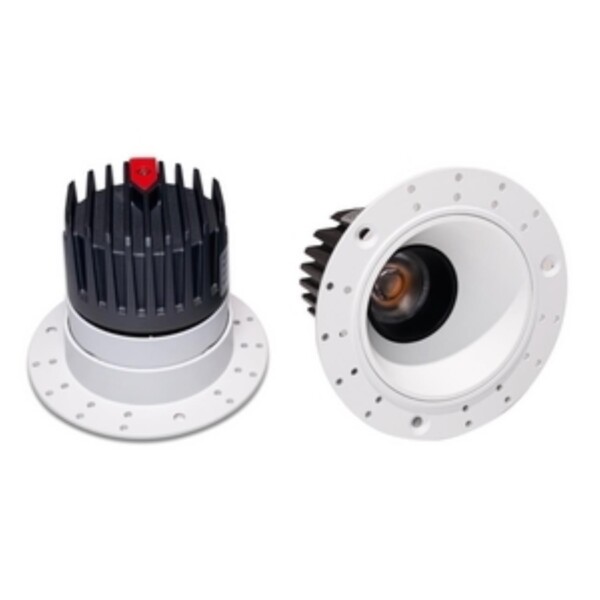 4425-1C, врезной светильник под штукатурку, D145xH75, cutout:D75, LEDx12W, 1020LM, 3000K, IP20, CRI>90, beam angle:36, included