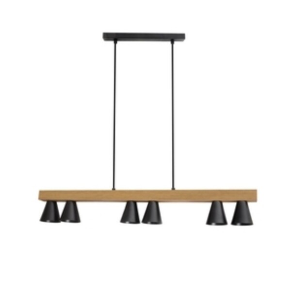 2984-6P, подвесная люстра, L910xW85xH165/1665, 6xGU10LEDx5W, excluded