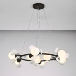 в наличии 799097 Люстра CERAMO BW 9х6W(led) G9 ЧЕРНЫЙ/БЕЛЫЙ - купить в интернет-магазине Светильники Торг