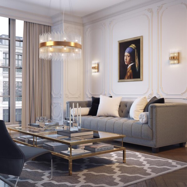 4722/18 HALL ODL20 646 бронзовый/стекло/прозрачный Люстра G9 18*33W 220V FOCCO