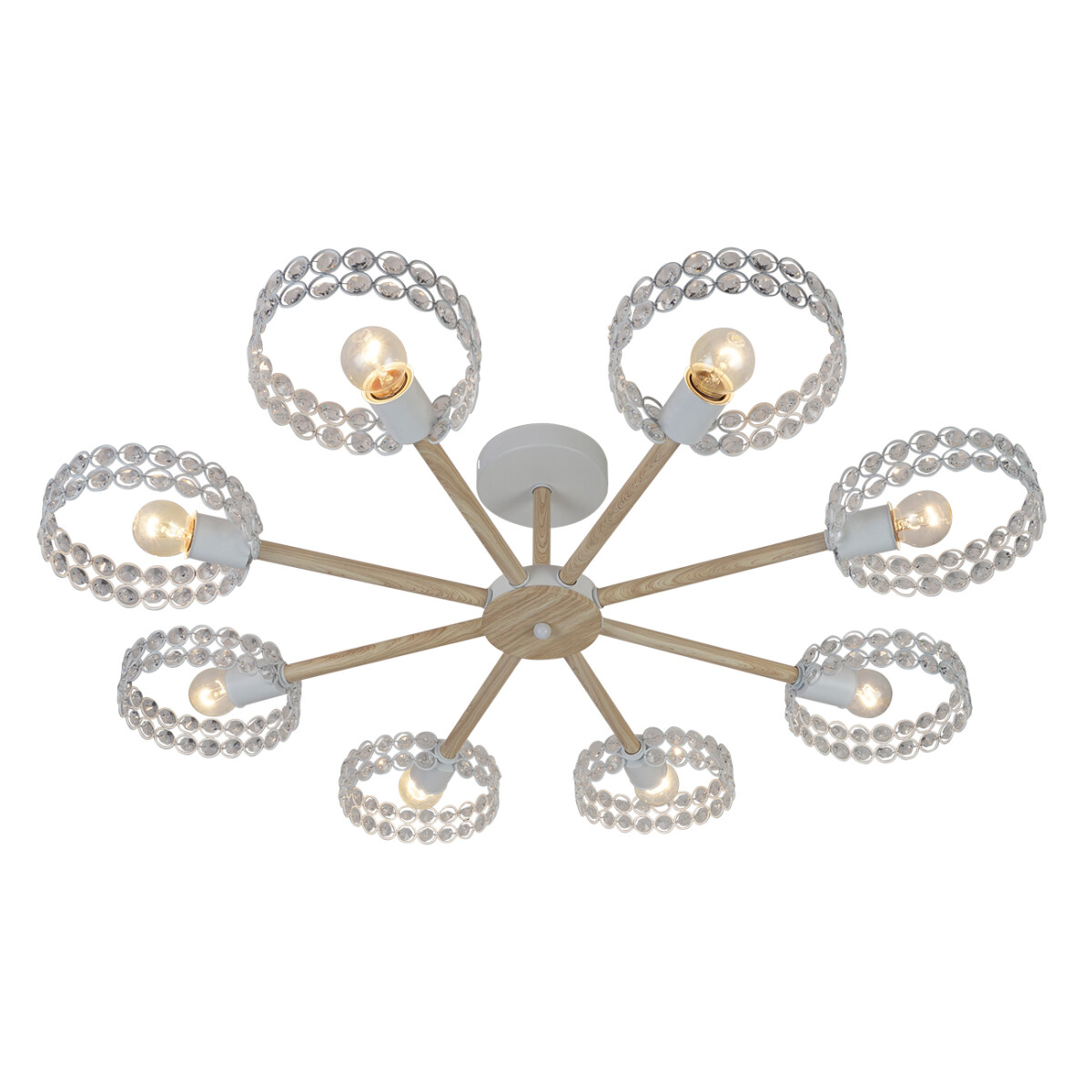 Escada 679/8P E27*60W White/Wood — изображение 1