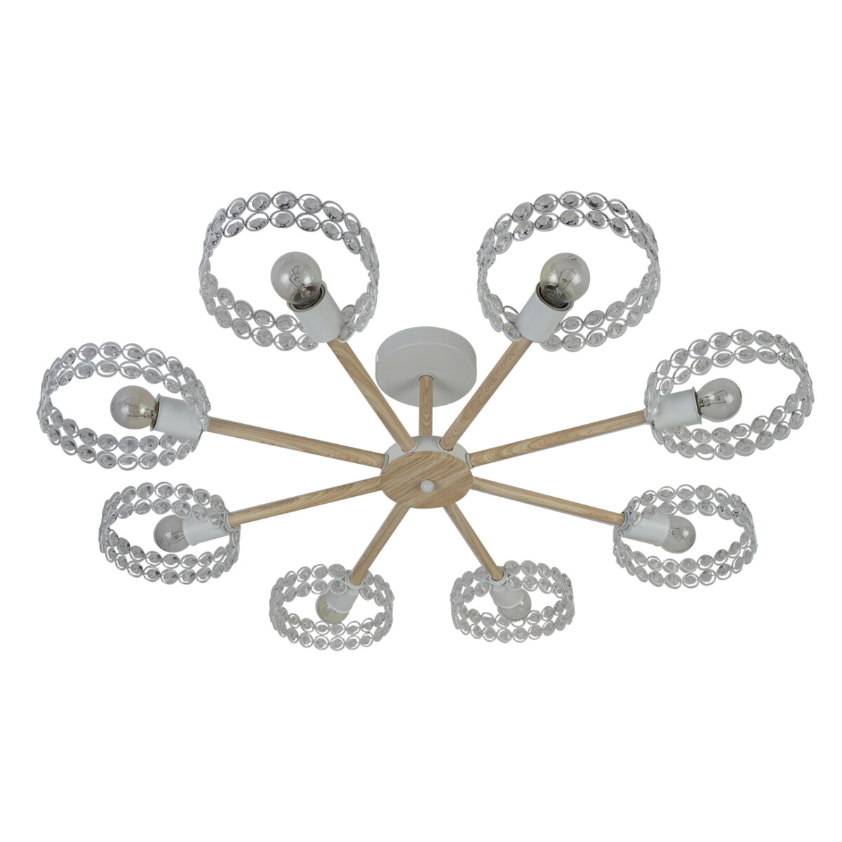 Escada 679/8P E27*60W White/Wood — изображение 2