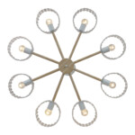 Escada 679/8P E27*60W White/Wood — изображение 3