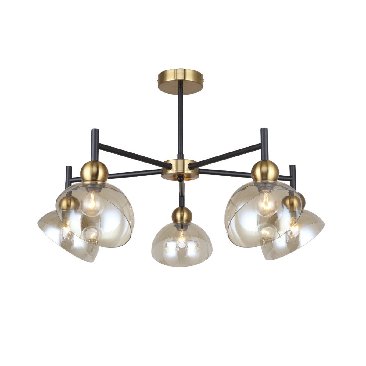 Escada 2109/5P E14*40W Black/Brass — изображение 1