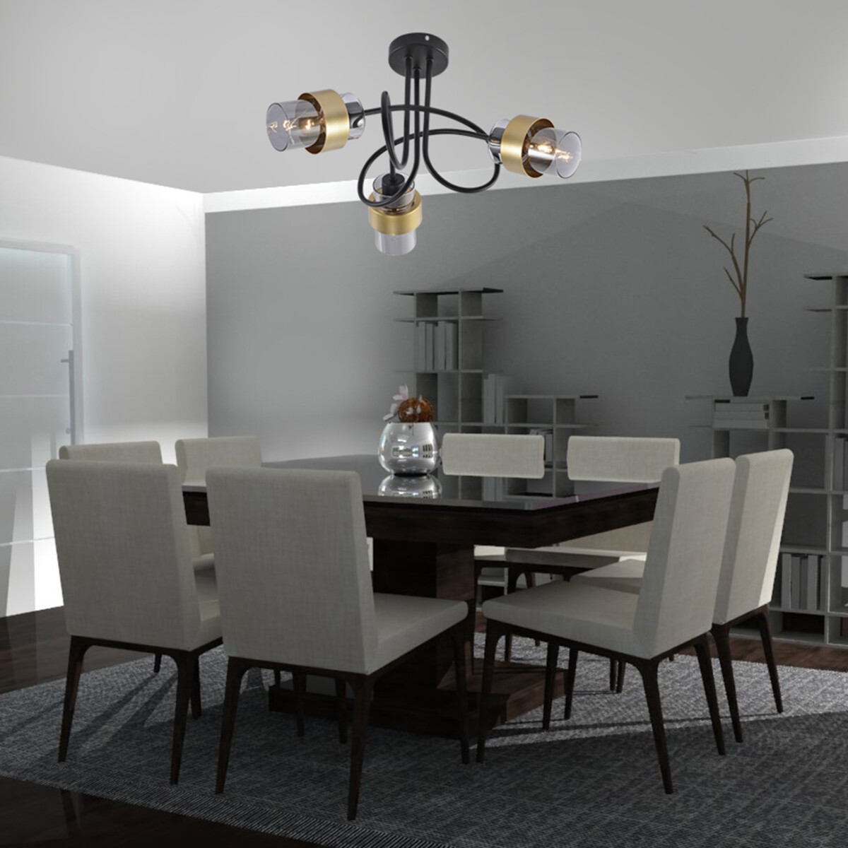 Escada 1139/3P E14*40W Black/Gold — изображение 6