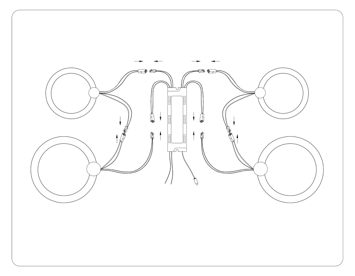 FA3811/2+2 WH белый 3000K-6400K 82W 620*420*130 (ПДУ ИК) — изображение 9
