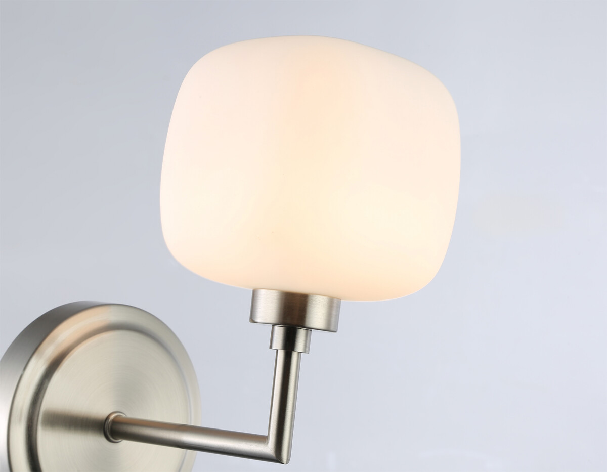 LH53007 SN/FR сатин никель/белый матовый G9 max 40W 195*120*230 — изображение 3