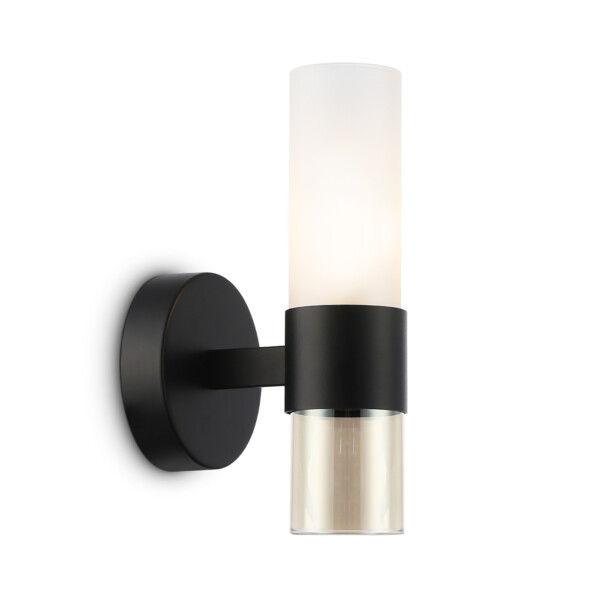 LH55106 BK/FR/TI черный/белый матовый/янтарь E14 max 40W 130*100*225