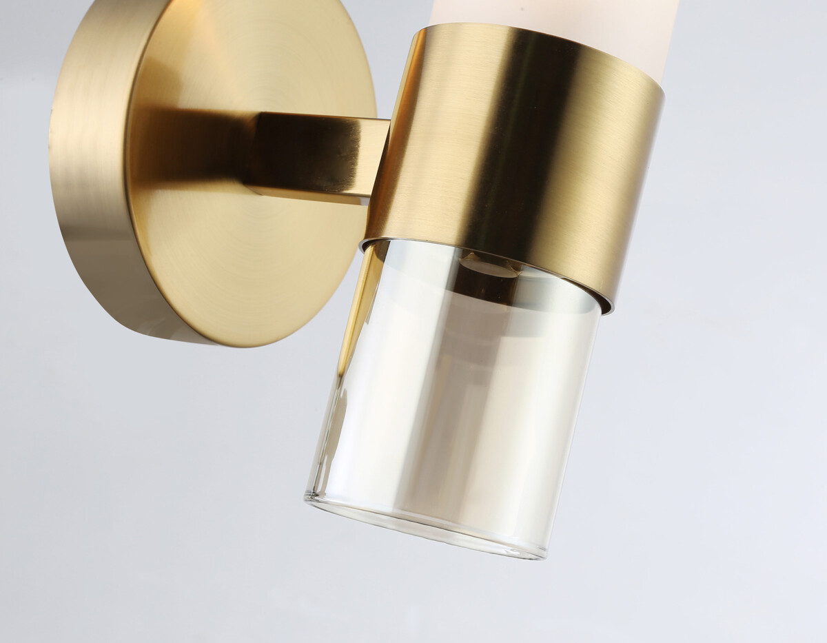 в наличии LH55116 BS/FR/TI латунь/белый матовый/янтарь E14 max 40W 130*100*225 - купить в интернет-магазине Светильники Торг