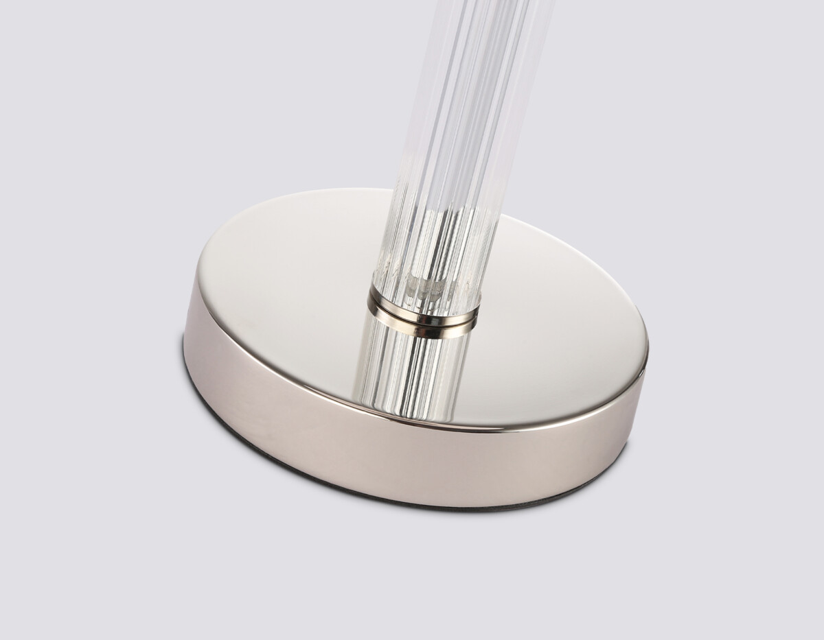 LH71007 BN/WH никель/белый E14 max 40W D260*505 — изображение 5