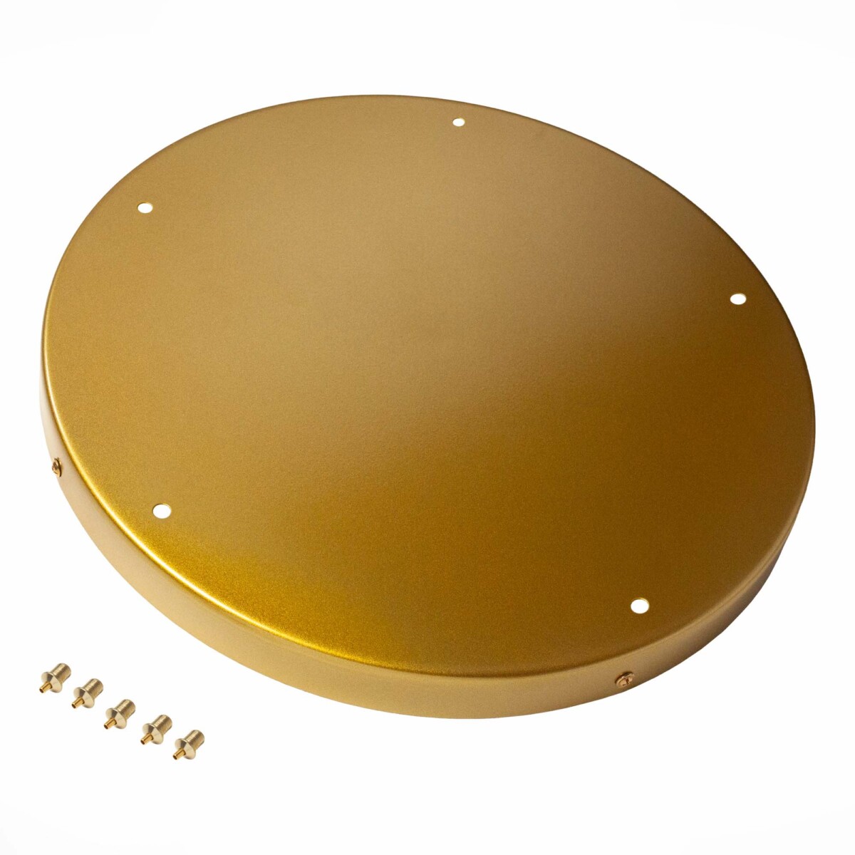 SL001.203.05_01W SL001.203.05 Потолочное крепление на 5 ламп (круглое) ST-Luce Золотистый SL1 — изображение 1