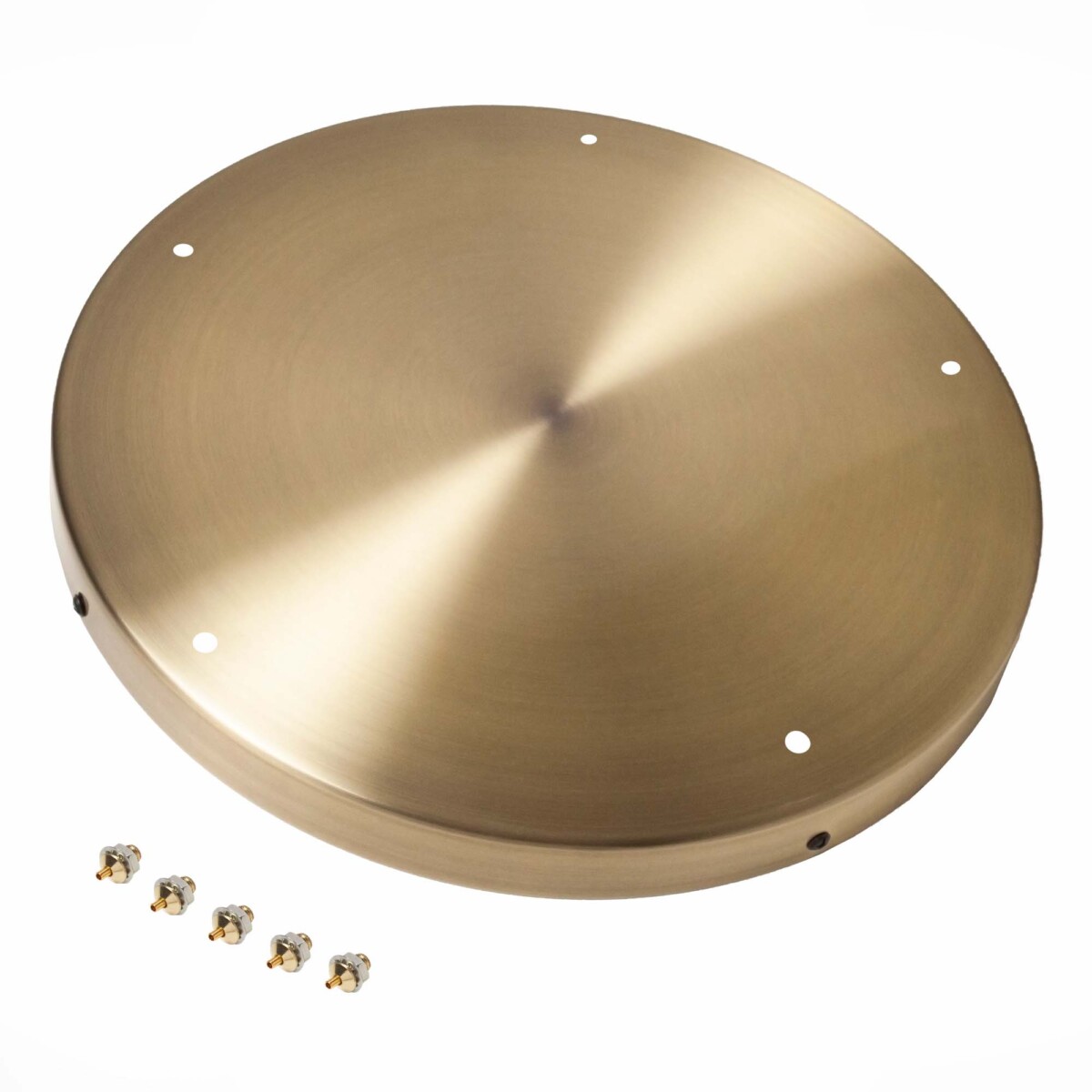 SL001.303.05_01W SL001.303.05 Потолочное крепление на 5 ламп (круглое) ST-Luce Бронза SL1 — изображение 1