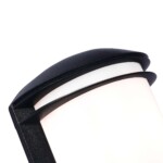 в наличии SL076.401.01 Светильник уличный настенный ST-Luce Черный/Белый E27 1*60W AGIO - купить в интернет-магазине Светильники Торг