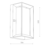 SL077.411.01 Светильник уличный настенный ST-Luce Черный/Белый LED 1*6W 3000K CUBISTA — изображение 4