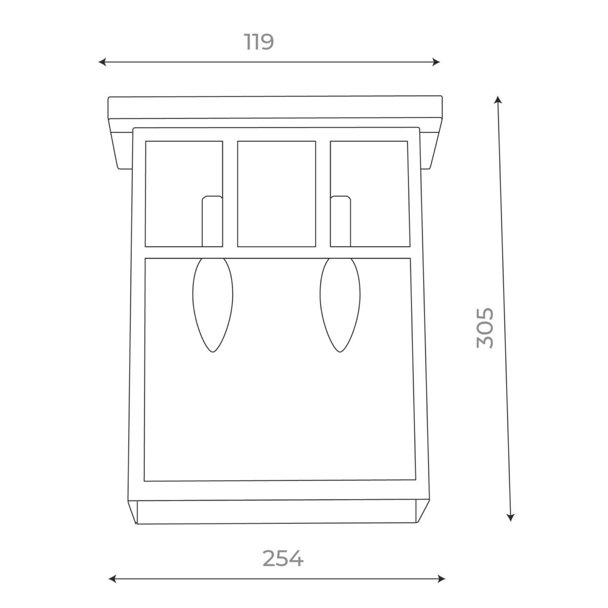 в наличии SL079.401.02 Светильник уличный настенный ST-Luce Темный кофе/Прозрачное кракелированное стекло E14 GLAZGO - купить в интернет-магазине Светильники Торг