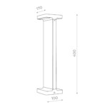 SL095.415.02 Светильник уличный наземный ST-Luce Черный LED 2*5W 4000K DISTESA — изображение 2