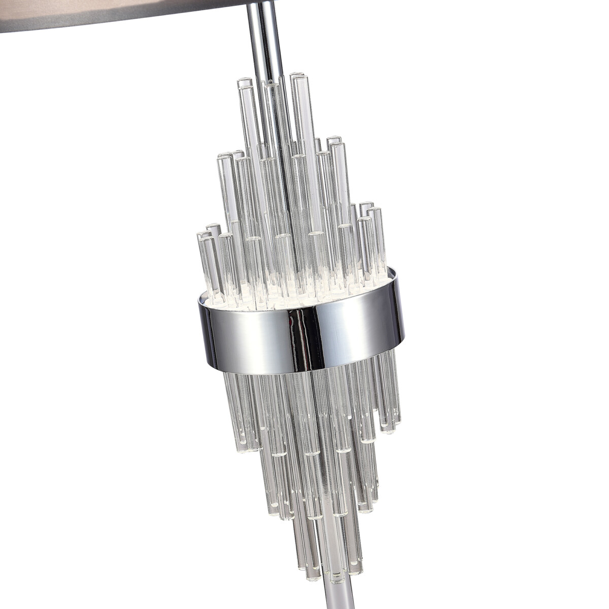 SL1002.104.01 Прикроватная лампа ST-Luce Хром/Серый E27 1*40W ONZO — изображение 3