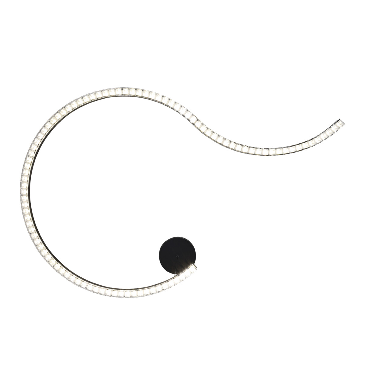 SL1018.403.01 Светильник подвесной ST-Luce черный/прозрачный LED 1*65W 4000K EUCLIDICS — изображение 6