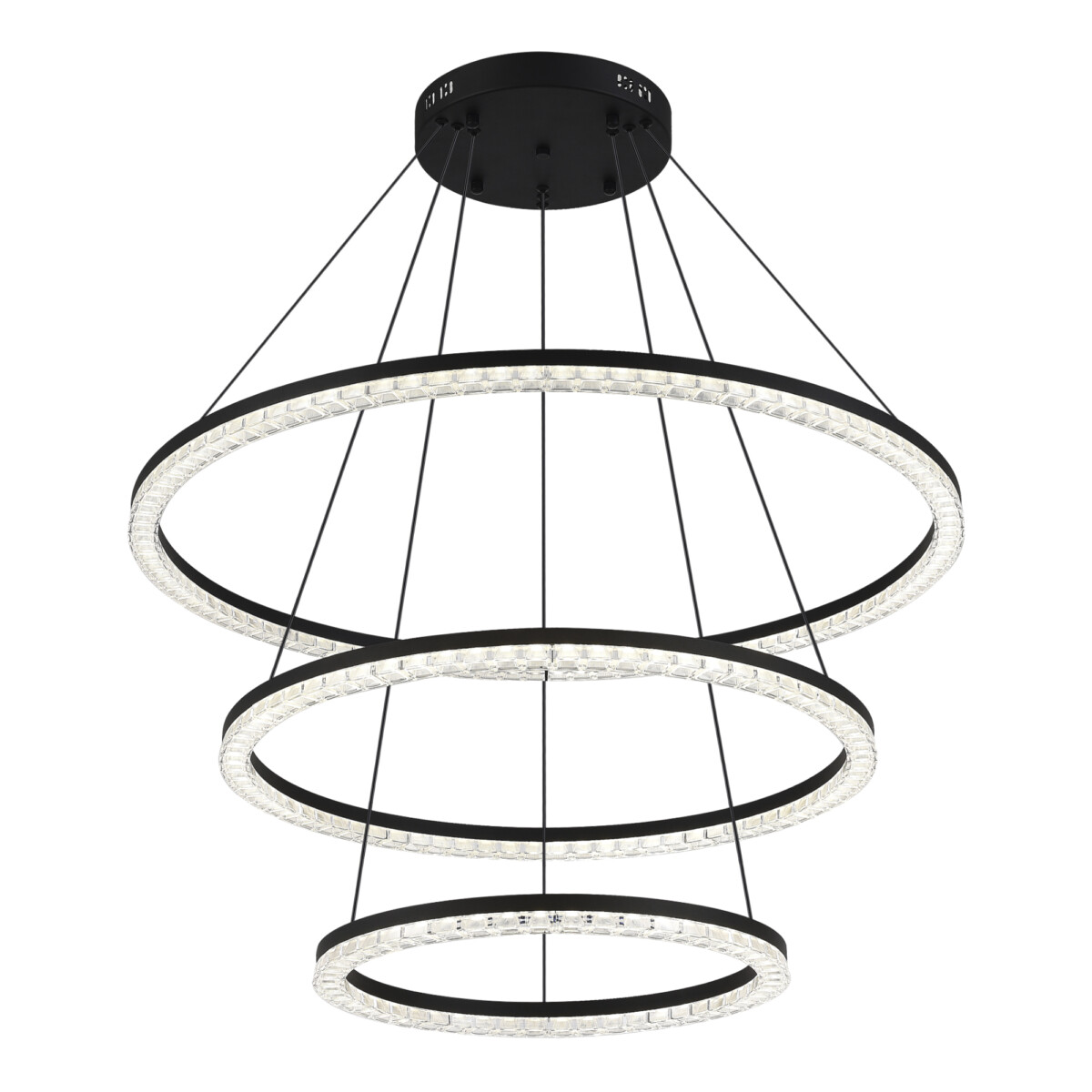 SL1018.403.03 Светильник подвесной ST-Luce черный/прозрачный LED 1*130W 4000K EUCLIDICS — изображение 3