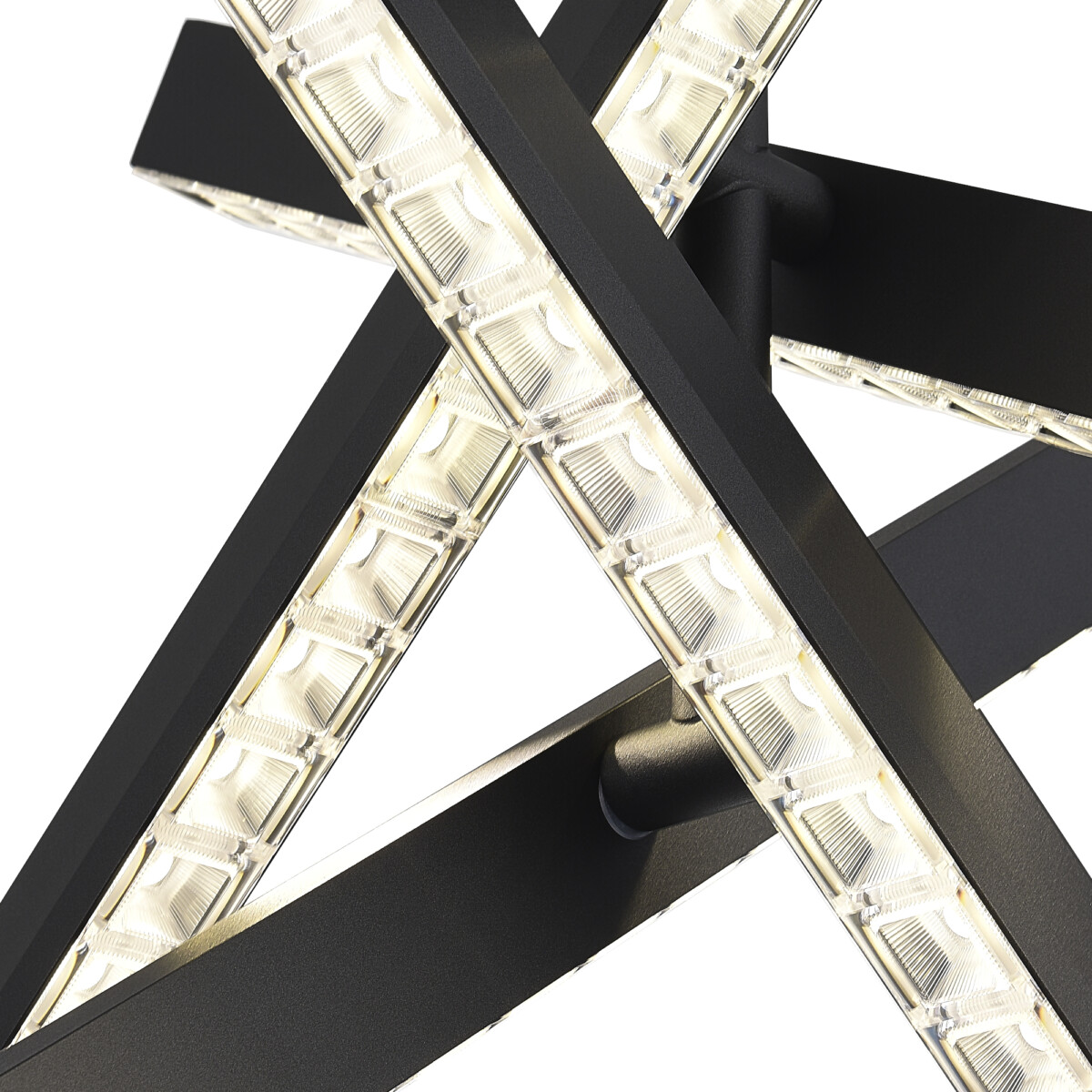 SL1018.413.04 Светильник подвесной ST-Luce черный/прозрачный LED 1*43W 4000K EUCLIDICS — изображение 5